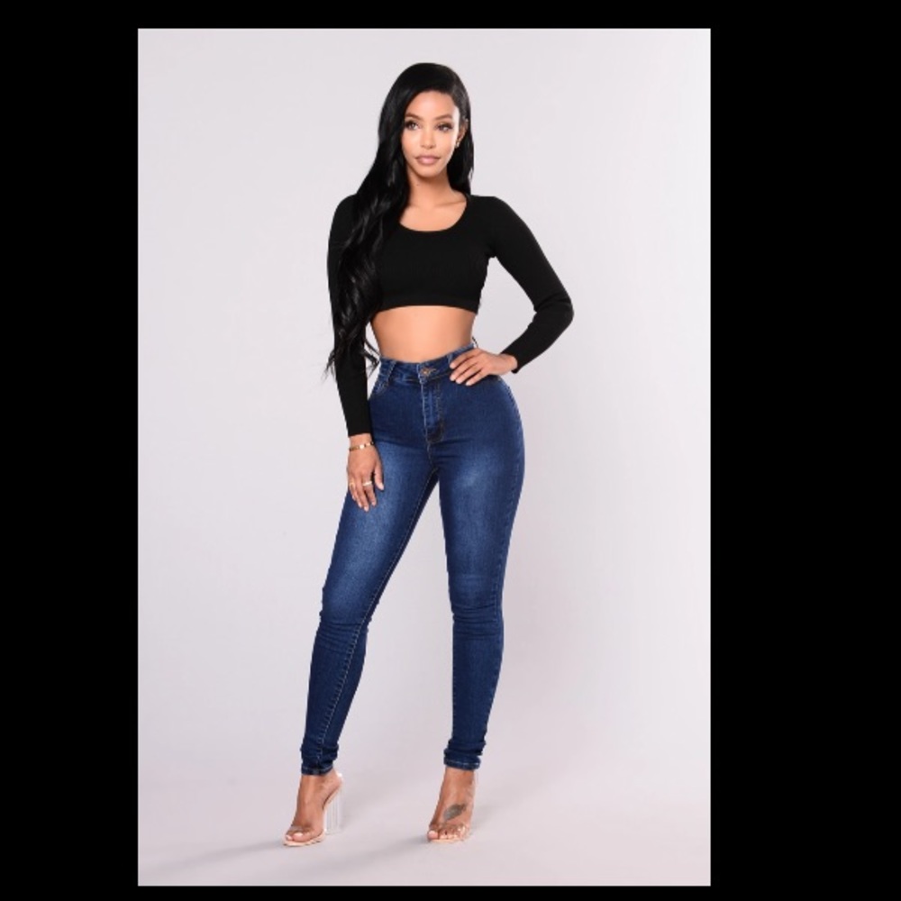 Supernatural High Rise Jeans - Dark Wash